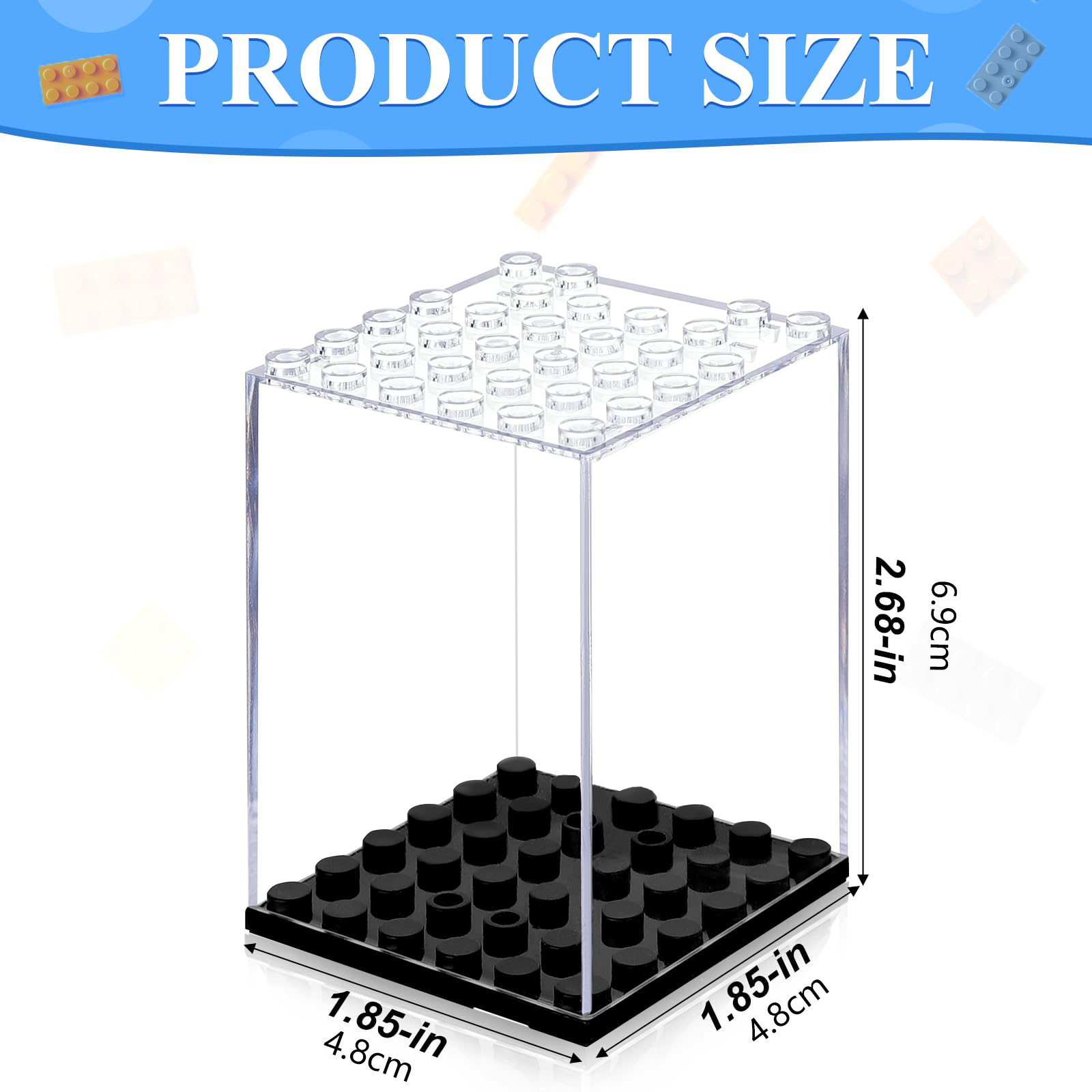 صندوق عرض مكعبات البناء من الأ - مراجعة Action Figure Stand وسعره
