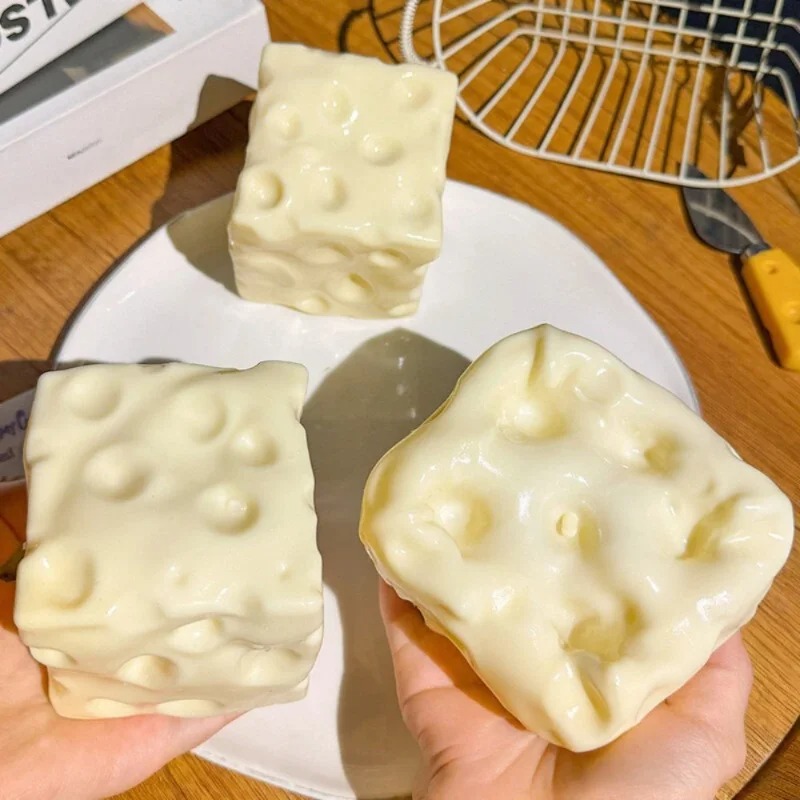 كرة ضغط على شكل مكعب جبنة تابا - مراجعة Fidget Cube Original وسعره