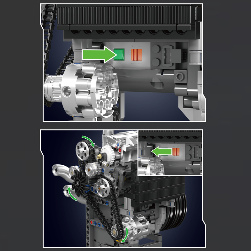 مجموعة مكعبات بناء محرك السيار - مراجعة Lego Set Technic وسعره